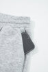 Half Zip Collar Relaxed Long Sleeve Drawstring Pant Set